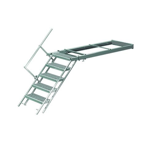 Eject folding stairs - five-step,B=757mm, H=1093mm